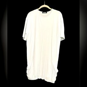 Misguided size 6 short white dress